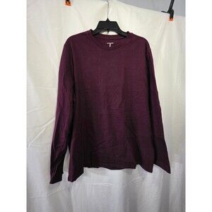 Amazon Essentials Women's Slim Long Sleeve Crew Neck T-Shirt 100% Cotton M